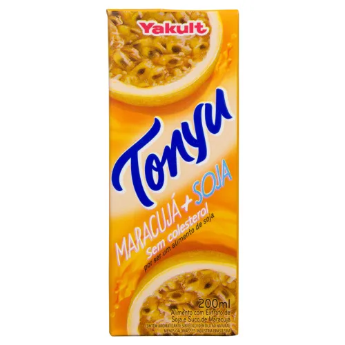 Bebida À Base De Soja Maracujá Yakult Tonyu Caixa 200ml - TOHNYU