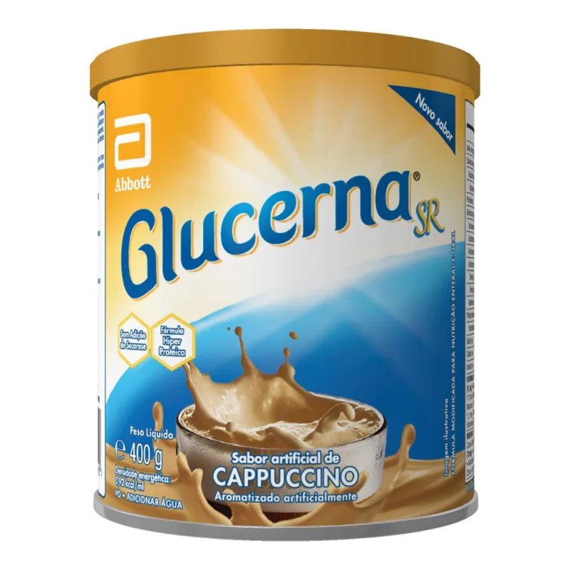 Suplemento Alimentar Para Nutrição Glucerna Cappuccino 400g