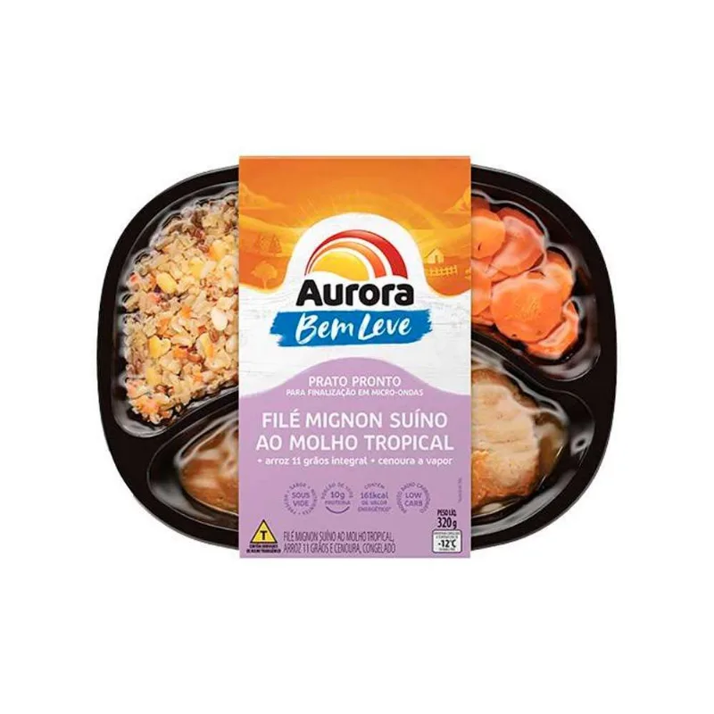 Filé Mignon Suíno Bem Leve Aurora 320g