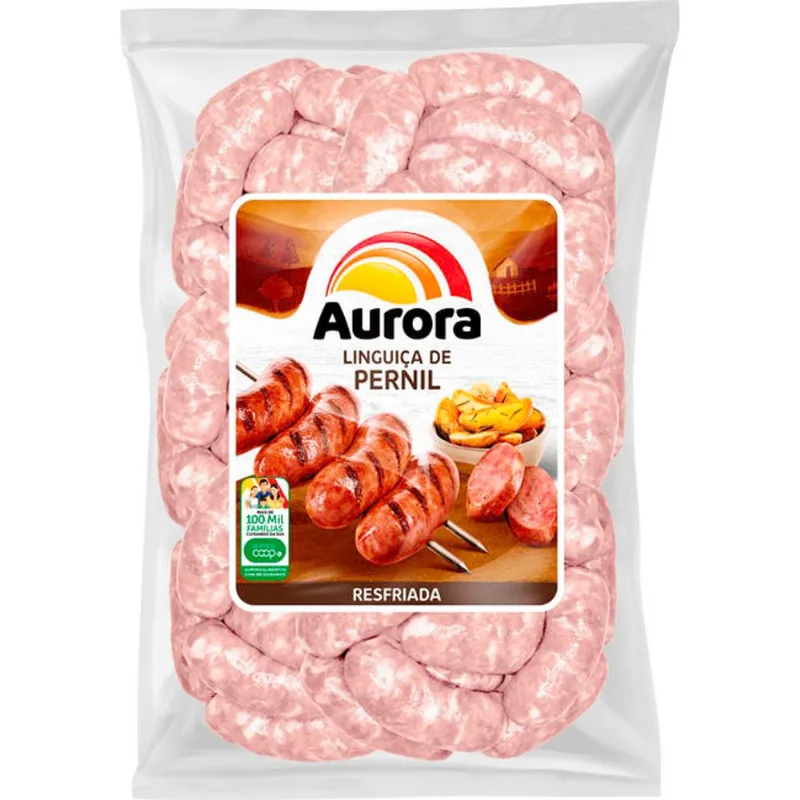Linguiça de Pernil Aurora Resfriada 5kg
