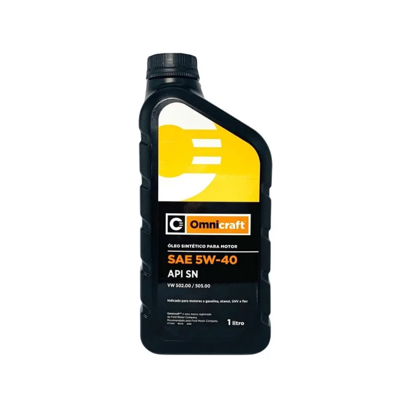 Óleo 5w40 Sintético api sn Omnicraft - 1 Litro