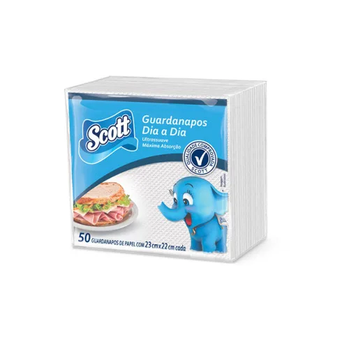 GUARD PAPEL SCOTT CQ 22X23 C/50 - SCOTT