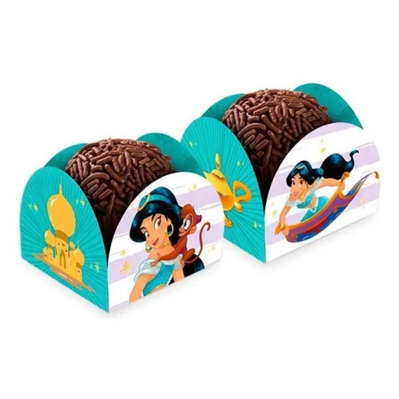 50 Forminhas De Doces Princesa Jasmine - Aladin