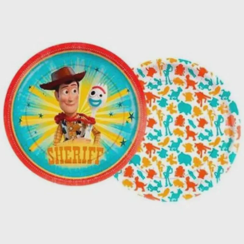 Prato Papel Toy Story C/12 Regina