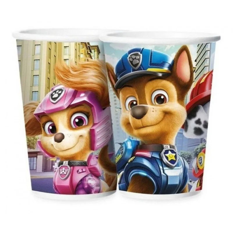 Copo de Papel 180ml Patrulha Canina Heróis com12 Regina Festas
