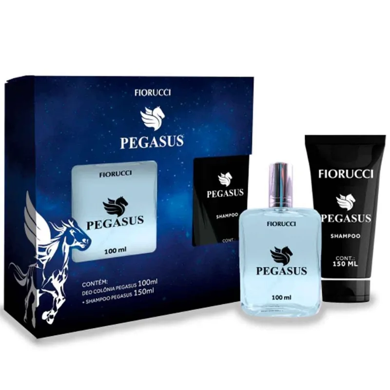 Kit Fiorucci Pegasus Deo Colônia 100ml E Shampoo 150ml