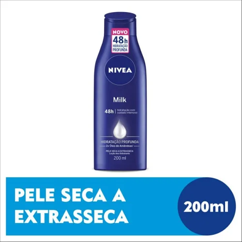 Loção Hidratante Nivea Milk Pele Extra Seca - NIVEA - Higiene E Beleza
