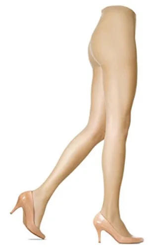 LUPO LOBA WOMENS CLASSIC INVISIBLE PANTYHOSE 7 DENIER SMALL NATURAL - LUPO