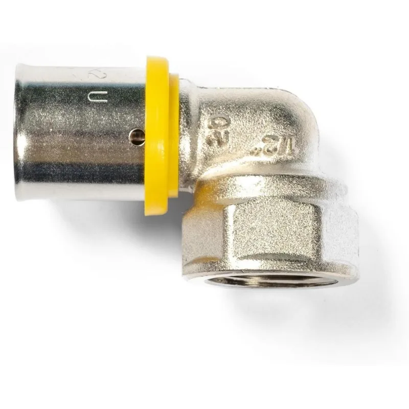 Cotovelo Para Gás Astra com Rosca Fêmea GTC2012 1/2" 20mm