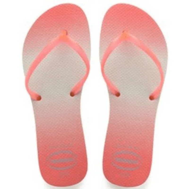 Sandália Havaianas Flat Sunset Coralnew Nº 39/40 Par