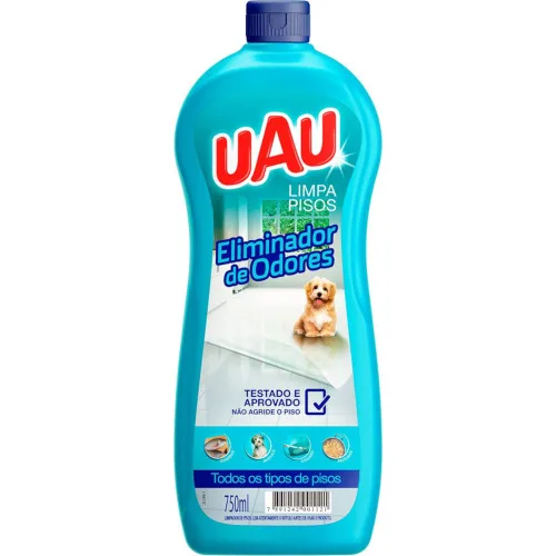 LIMP PISO UAU 750ML ELIMINADOR ODORES - Uau - Casa
