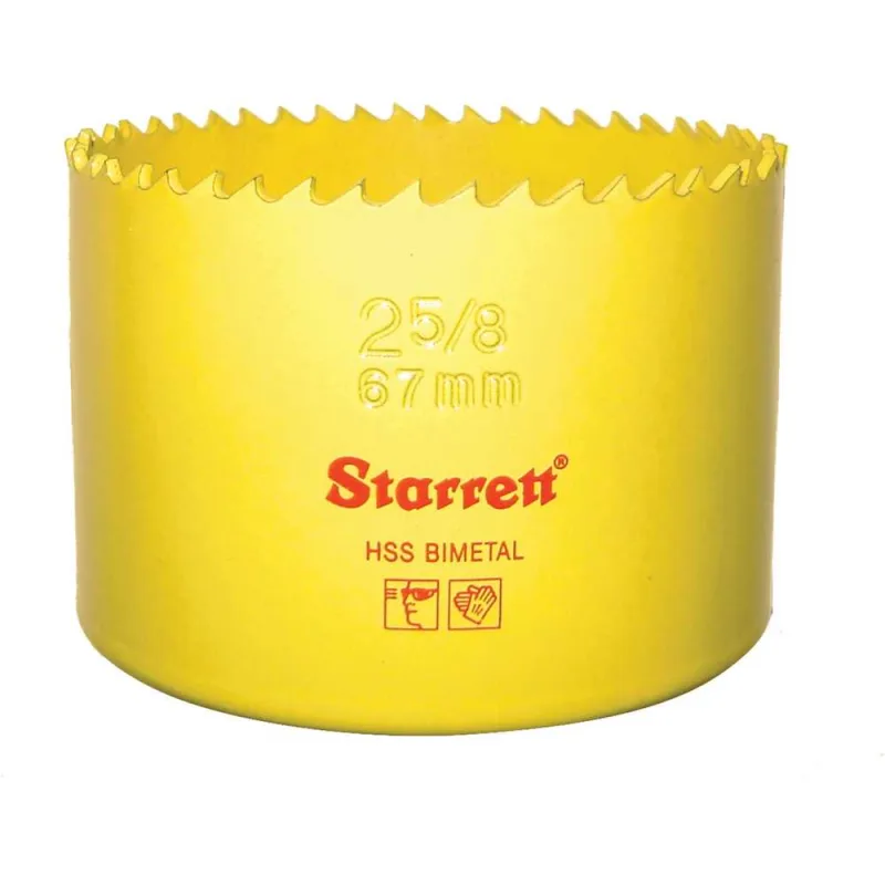 Serra Copo 127mm Aço Rápido Bimetal - Starrett - STARRETT - Usinagem E Corte