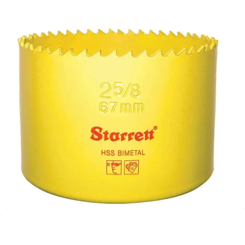 Serra copo de aço rápido 140 mm - 5.1/2" Fast cut FCH0512-G - STARRETT