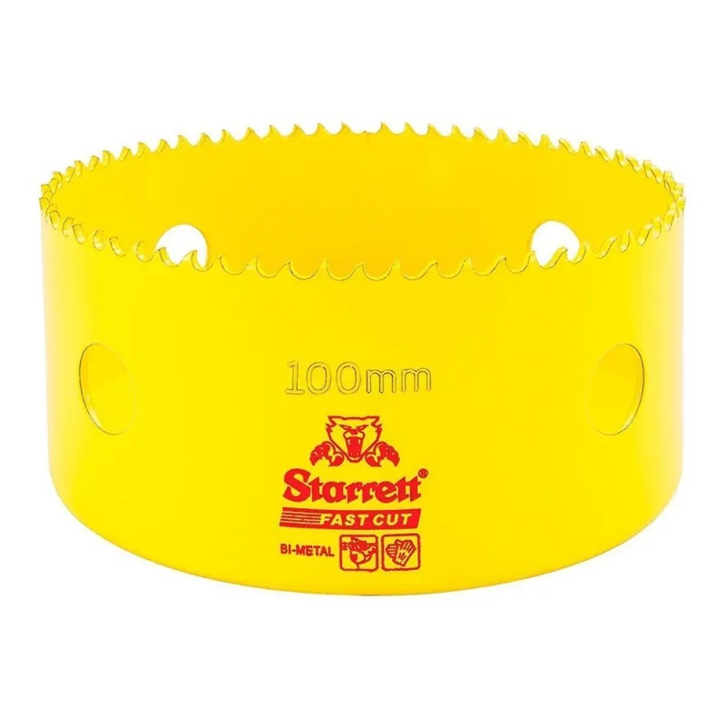 Serra Copo 100mm Bi-Metal Fast Cut Starrett FCH100M-G FCH100M-G