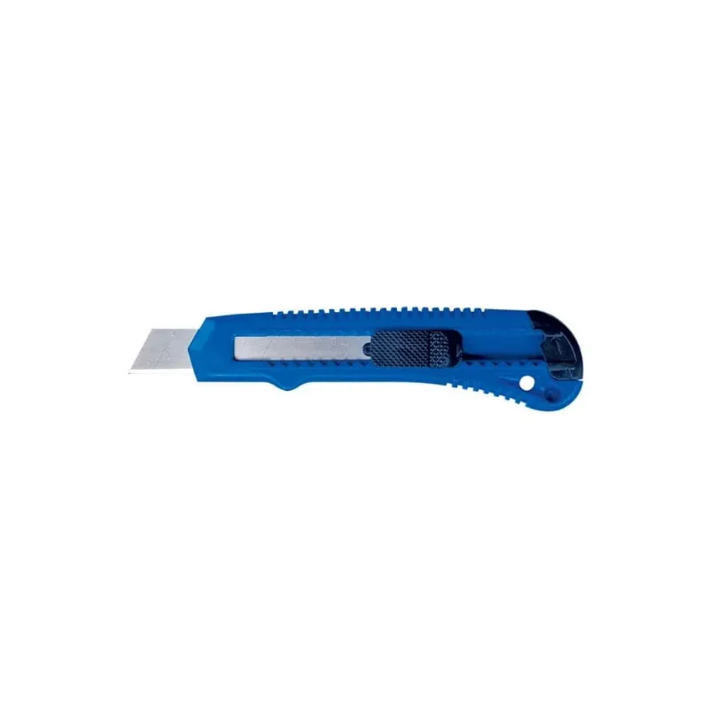 Estilete 18mm Light Starrett com Corpo em Plástico ABS e Guia em Aço Inox Estilete lâmina 18mm Light amarelo/vermelho Starret