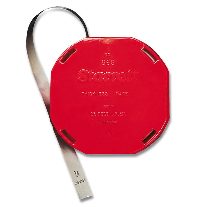 Calibrador de Folga em Rolo 0,55mm Starrett 666M-55 - 6,1mx13mm 666M-55 - STARRETT