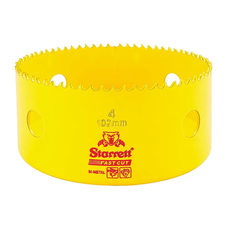 Serra Copo Bi-Metal passo constante 4'' - 102mm Starrett SH0400/FCH0400 SH0400/FCH0400-G - STARRETT