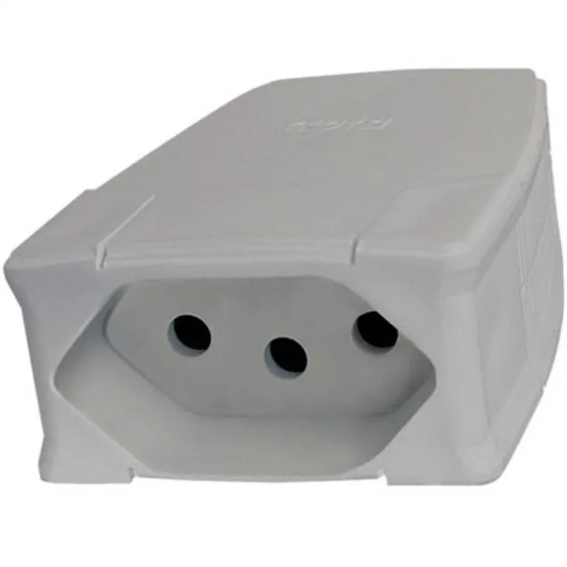 Prolongador Profissional 20a 2p+t Cinza - 615877 - Pial Prolongador Profis.20a 2p+t Cz Pial 615877