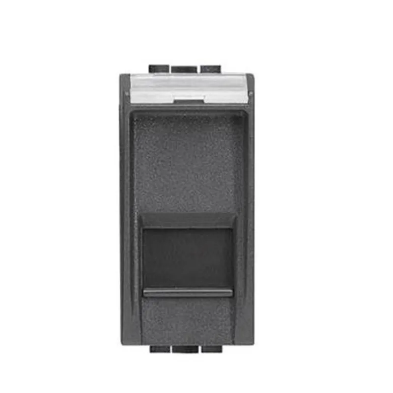 tomada rj45 toolless sl4279c5e livinglight pial bticino