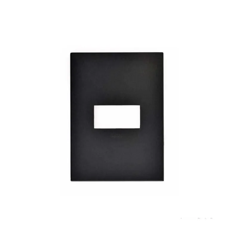Placa Legrand Pial Graphite Arteor Quadrado 1 Seção 4X2