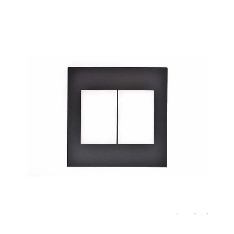 Placa Legrand Pial Graphite Arteor Quadrado 6 Seções 4X4