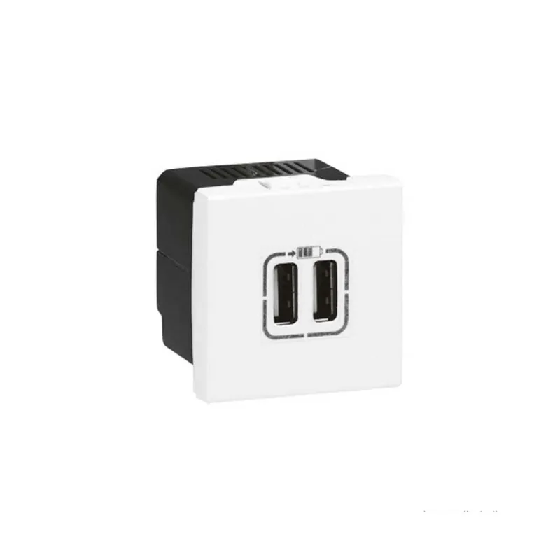 Carregador Arteor 2X usb 572078B branco Pial