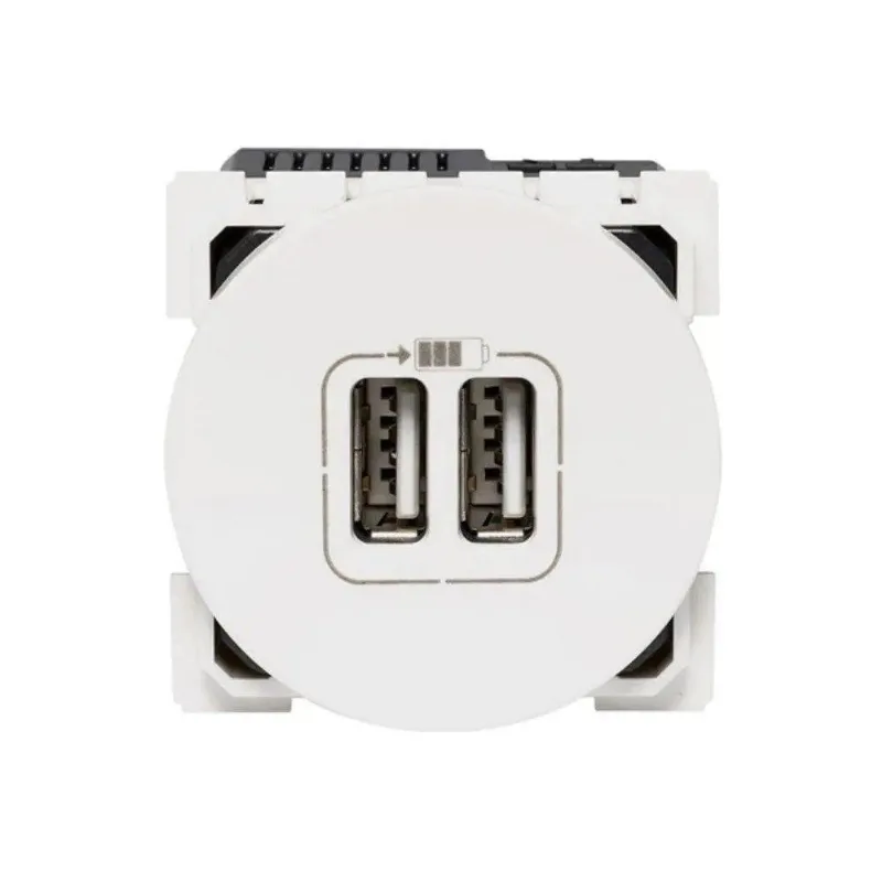 Carregador USB 572488B para Tomadas e Interruptores 1500MA 2M Branco Bivolt Pial
