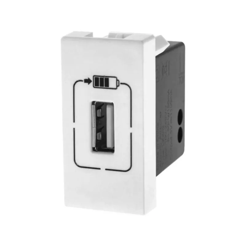 Carregador Usb para Celular e Tablet 1500mah 1,5a Cabo 1m Branco Unidade - OUTRAS - Celular E Smartphone
