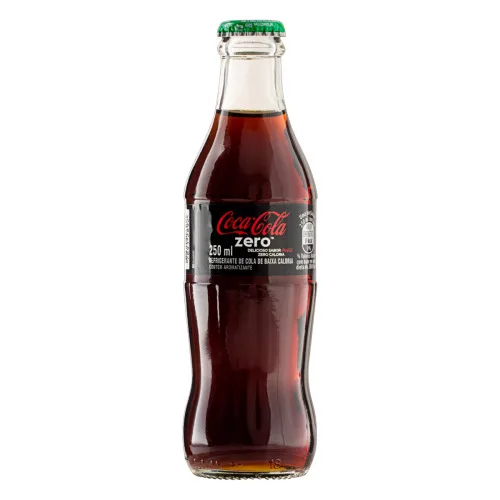 Pack Refrigerante Sem Açúcar Coca Cola Garrafa 6 Unidades 250ml Cada - COCA-COLA - Bebidas