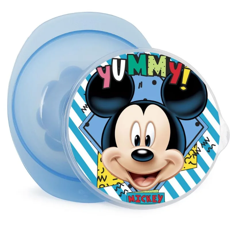 KIT ALIMENTACAO MICKEY BABY BOWL VENTOSA/TAMPA