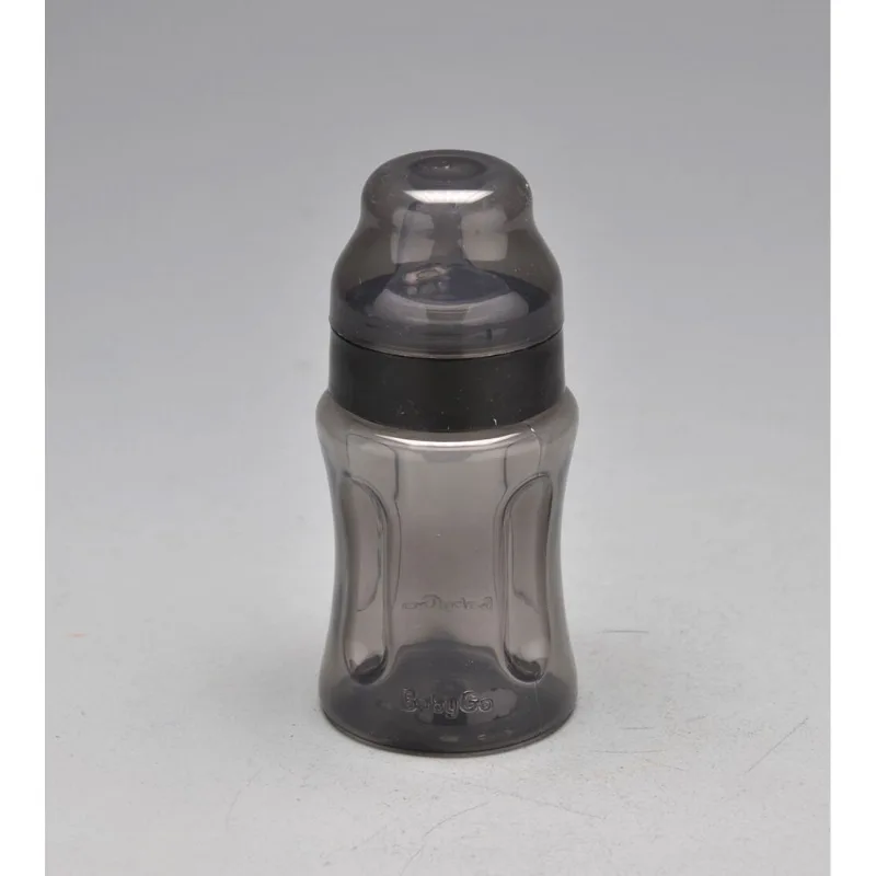 Copo com Bico Flexível e Tampa 300ml - Preto Preto