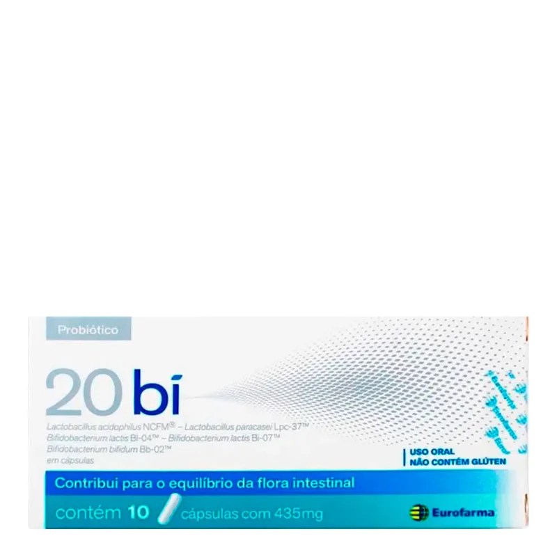 Probióticos 20BI Momenta 10 Cápsulas