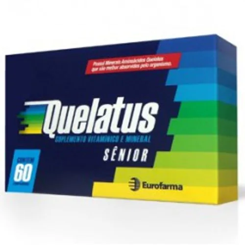 Quelatus Senior 60comp Euro - EURO - Suplementos