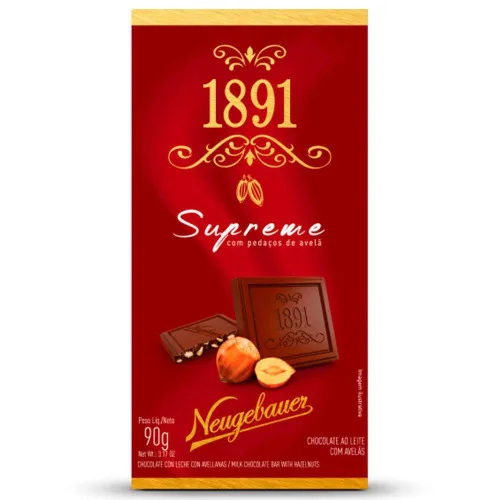 Chocolate Barra Supreme 90g Neugebauer - NEUGEBAUER