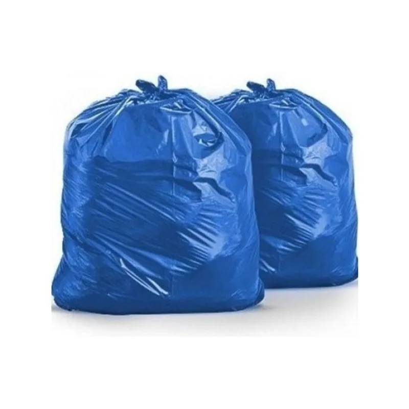 Saco De Lixo Azul 150 Litros Super Reforçado 100 Unidades.