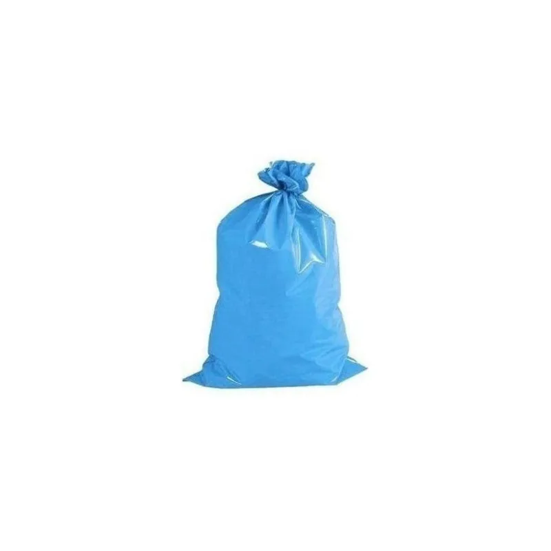 Saco Para Lixo De 20 Litros Cor Azul 35x45cm C-100 (1 Pct)