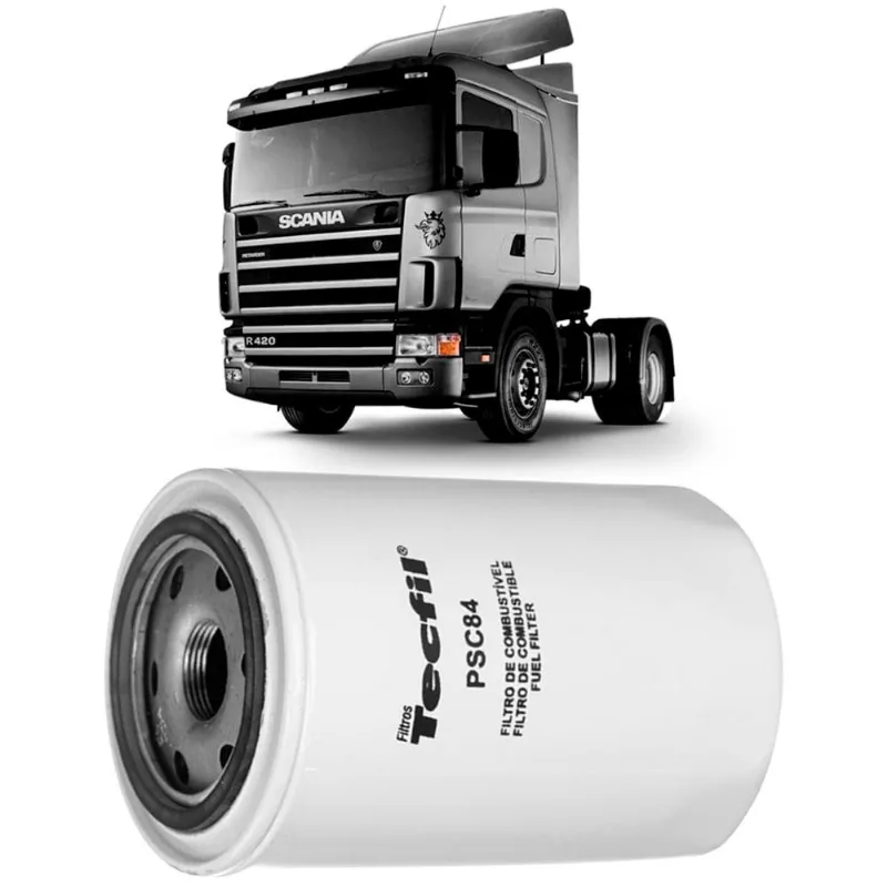 Filtro Combustível P R T 124 Dc12 Dsc12 98 A 2012 Tecfil