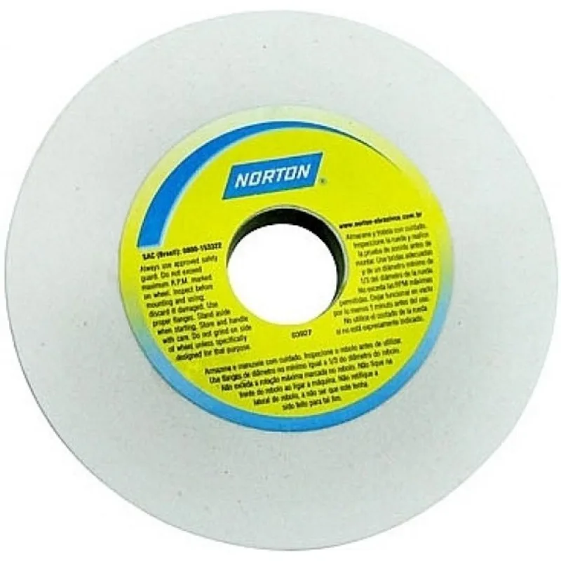 Rebolo reto 254,0 x 113,6 x 203,2 para retificação e afiação - NORTON