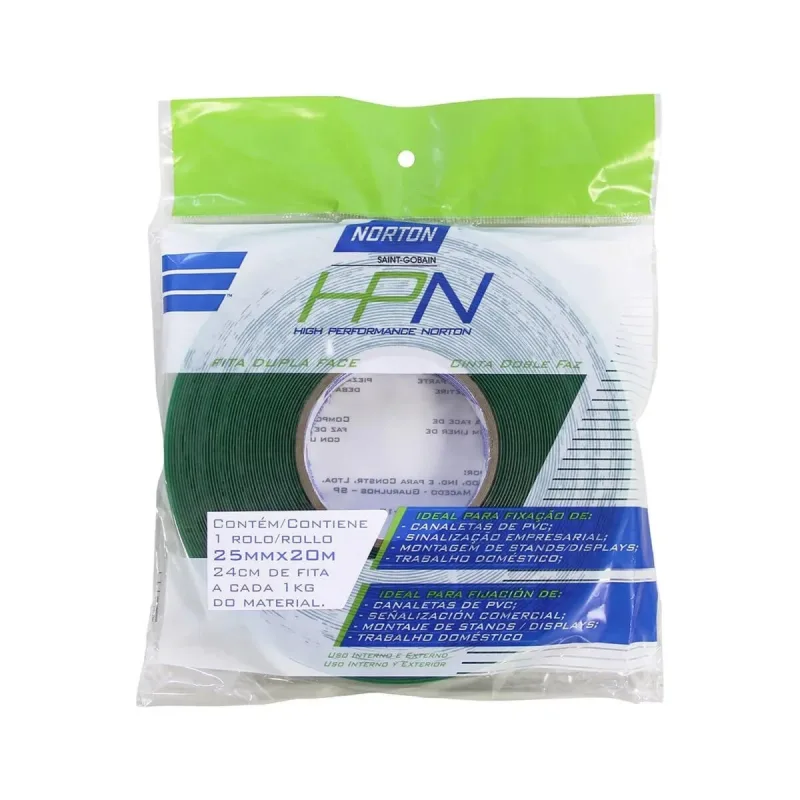 Fita Dupla Face Multiuso Hpn 25mmx20m Norton - Norton - Papelaria