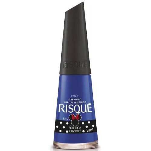 Esmalte Risque Minnie Mouse Toda Ouvido 1un - MINNIE - Higiene E Beleza