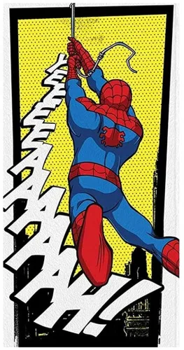 Toalha Banho Panosul Spider Man 1un - PANOSUL - Higiene E Beleza