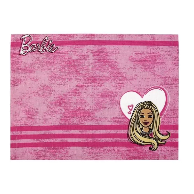 Jogo Americano Avulso Personagens 30X41 cm Lepper 1 Pç - Barbie