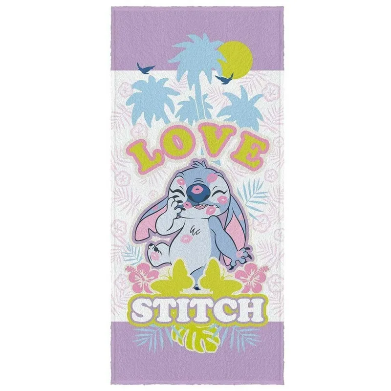 Toalha de Banho Infantil Stitch 60x120CM 95% Algodão 300g-m2 Felpuda Lepper - Lepper - Agro