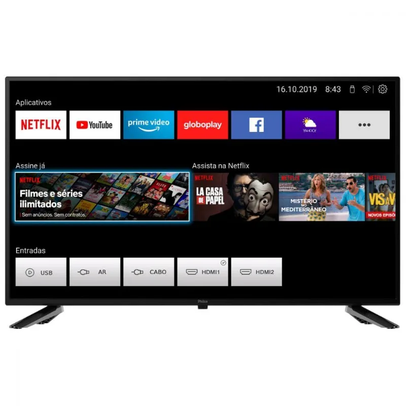 Smart Tv Philco 32” PTV32N5SE10H D-led Netflix Bivolt