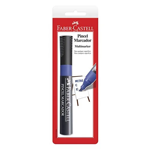 Marcador F Castel Permanente - FABER-CASTELL - Casa E Construção