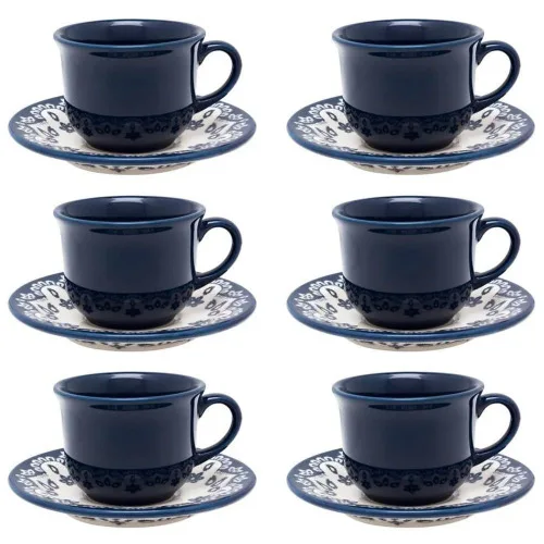 Xicara Oxford 12pcs C/pires P/cha Energy - ENERGY - Bazar