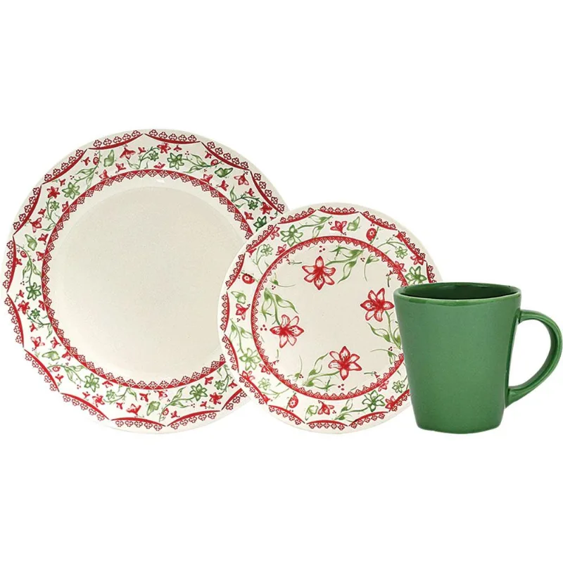 Aparelho de Jantar 12 Peças Oxford Biona Vera