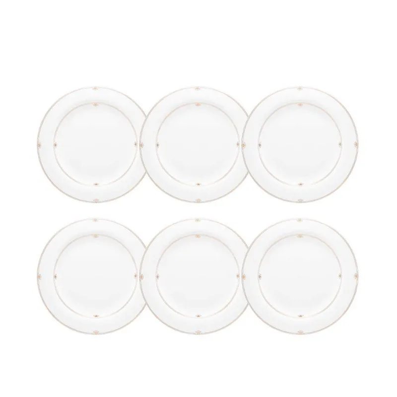Jogo de 6 Pratos Pão 16,5 cm Strauss Cortês Dinasty