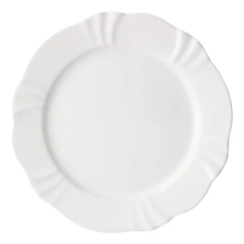 Prato Sobremesa 23cm Soleil White - OXFORD - Bazar