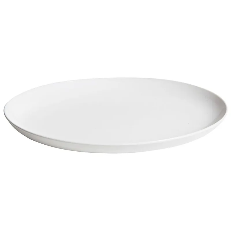 Travessa Oval de Porcelana Flamingo White CA68-9001 Oxford 31cm